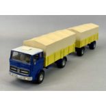 DINKY TOYS, BOXED - 917 Mercedes Benz Truck and Trailer, and 251 Aveling-Barford Diesel Roller