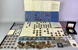 VINTAGE & LATER BRITISH COINS & COMMEMORATIVE CROWNS COLLECTION to include Queen Elizabeth II