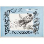 ‡ CERI RICHARDS CBE trial proof limited edition (34/50) lithograph - entitled, 'And Death Will