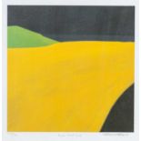 ‡ STAN ROSENTHAL limited edition (403/1100) print - entitled, 'Rape Seed Crop' signed, 28 x 27cms