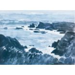 ‡ SIR KYFFIN WILLIAMS RA limited edition (99/150) print - coastal scene, signed fully and numbered