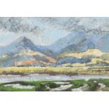 ‡ GWILYM PRICHARD mixed media - Eryri (Snowdonia) unsigned, 12.5 x 18cms Provenance: private