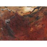 ‡ PAUL DAVIES (BECA Group) mixed media - entitled verso 'The Earth Beneath Us' on Attic Galley