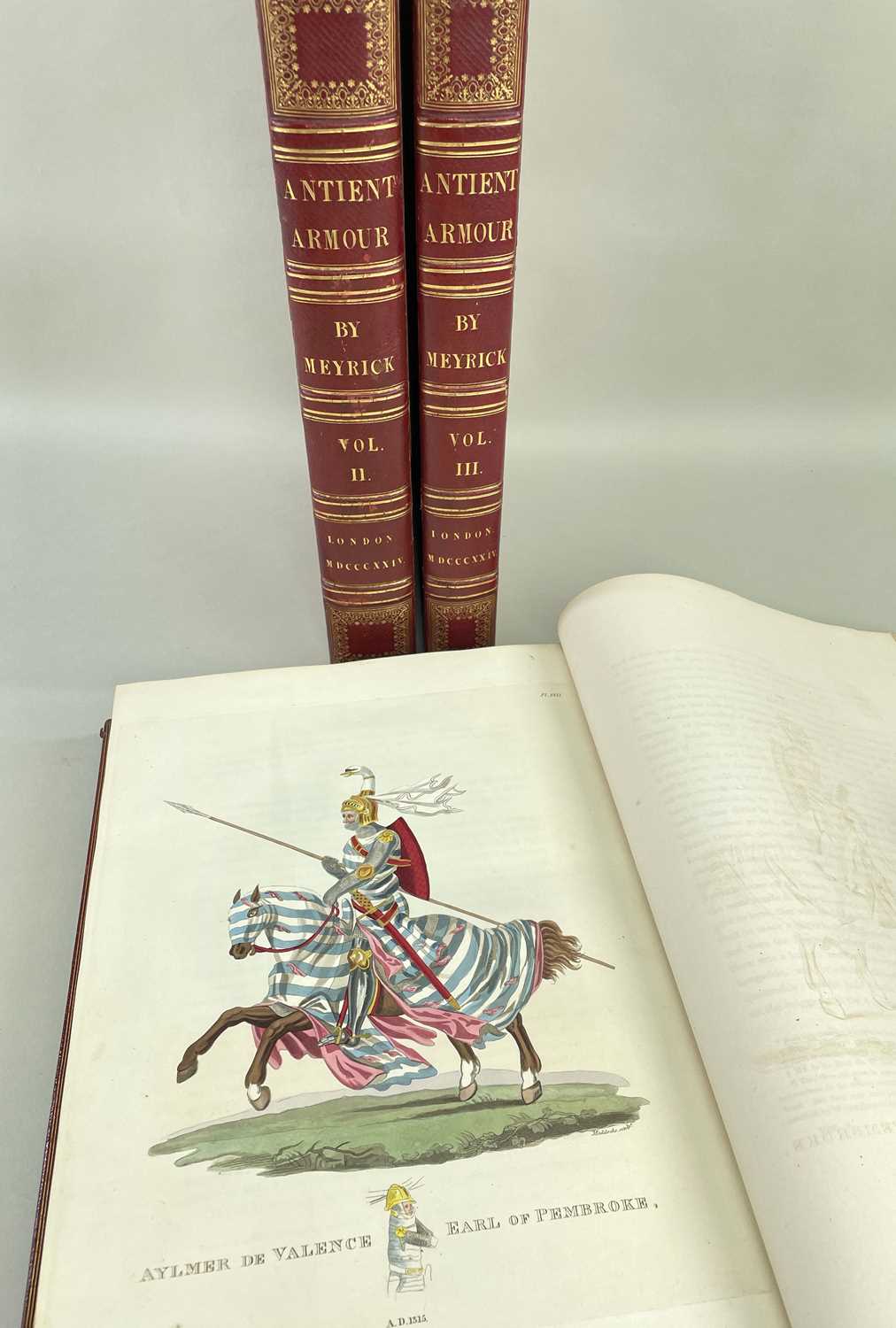 MEYRICK (SAMUEL RUSH) A Critical Inquiry into Antient Armour. London: Robert Jennings, 1824 (1st - Image 2 of 5