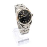 RARE ROLEX OYSTER PERPETUAL EXPLORER GENT'S STAINLESS STEEL WRISTWATCH, reference 5500, serial