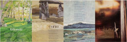 WELSH ARTS COUNCIL ORIGINAL POSTERS, Gomer Press, 1970s including ‘The Seagull’ (‘Yr Wylan’) by