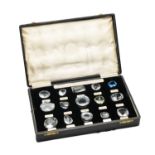 CASED SET PASTE 'MODELS OF THE LARGEST DIAMONDS IN THE WORLD', comprising 15 models in clear and