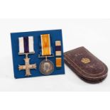 GREAT WAR MILITARY CROSS AND WAR MEDAL GROUP, to 2nd Lieut. James Hockenhull of the Liverpool