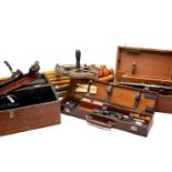 MINE SURVEYING EQUIPMENT, comprising cased Byndit Reinforcer, ser. no. 308 with A.G.Thornton paper