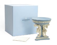 WEDGWOOD MASTERPIECE COLLECTION 'MICHELANGELO BOWL', after the late 19th Century original, blue