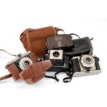 ASSORTED CORONET CAMERAS, comprising Coronet Vogue, Coronet Viscount Black & White and Colour,