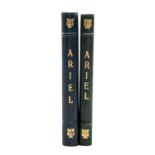 TWENTY FIVE ARIEL POEMS, first editions, London, Faber & Faber, bound in two volumes, both with