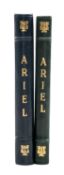 TWENTY FIVE ARIEL POEMS, first editions, London, Faber & Faber, bound in two volumes, both with