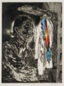 ‡ PIETRO PSAIER (Italian [unconfirmed], 1936-2004) artist proof etching with colour - entitled '