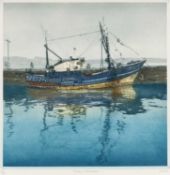 ‡ GORDON MILES (b. 1947) limited edition (16/150) etching with aquatint - entitled 'Ocean