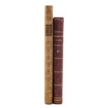 ANTARCTIC EXPLORATION: SIR CLEMENT ROBERT MARKHAM, TWO BOUND COPIES, containing a collection of