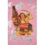 ‡ PIETRO PSAIER (Italian [unconfirmed], 1936-2004) mixed media artist proof - inscribed 'Coca Cola -
