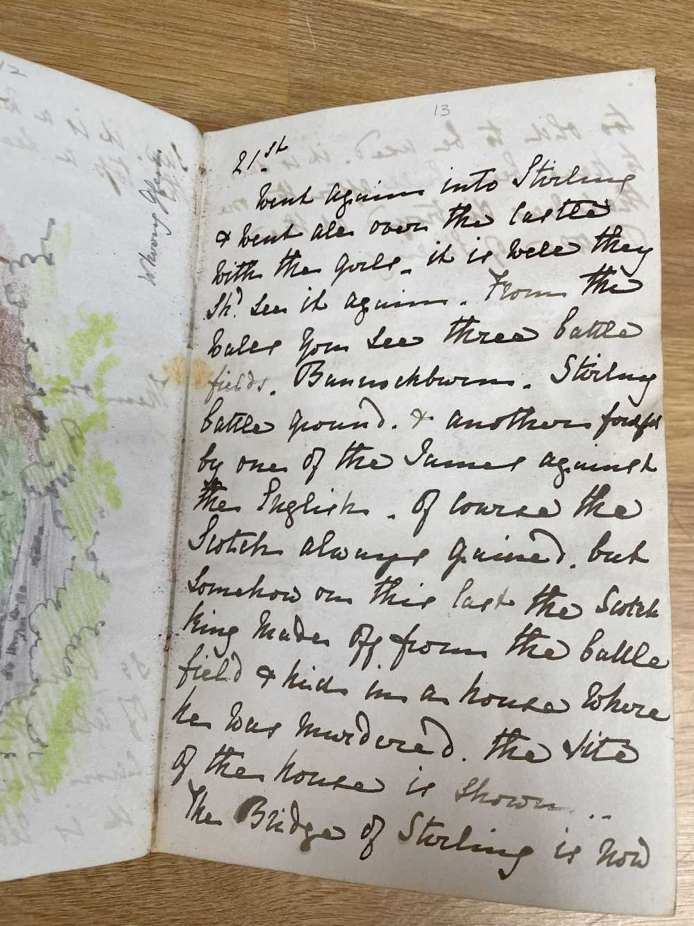 MAXWELL (J.I.), European Travel Journal, dated Jan. 1st 1892, handwritten manuscript on paper with - Image 15 of 19