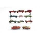 ASSORTED DIECAST RACING & OTHER VEHICLES, including Dinky 23K Talbot Lago, Dinky 232 Alfa Romeo,