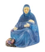 ROYAL DOULTON BONE CHINA FIGURINE 'MADONNA OF THE SQUARE', designed by Phoebe Stabler, HN 14, marked