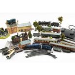 GROUP OF HORNBY, HORNBY DUBLO & LIMA 'OO' LOCOMOTIVES, COACHES AND WAGONS, including Hornby Flying