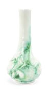 RARE ROYAL DOULTON 'CHINESE JADE' VASE by Charles Noke and Harry Nixon, marks and signed to base,