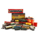 GROUP OF HORNBY 'O' & 'OO' GAUGE LOCOMOTIVES & ROLLING STOCK, including Triang boxed 'OO' 'Lord of