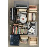 VINTAGE REEL TO REEL PLAYERS plus a large quantity of accessories and reels (contained within 7