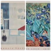 ANNORA SPENCE / VAN GOGH two exhibition posters, framed 69 x 49.5cms & 49 x 69cms