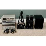 AUDIO / VIDEO EQUIPMENT to include Sony separate TC-FX6C, DVD recorders, Yamaha amplifier, CA10-10