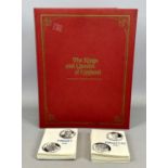 JOHN PINCHES KINGS & QUEENS OF ENGLAND FIRST EDITION STERLING SILVER PROOF SET, circa 1970 in