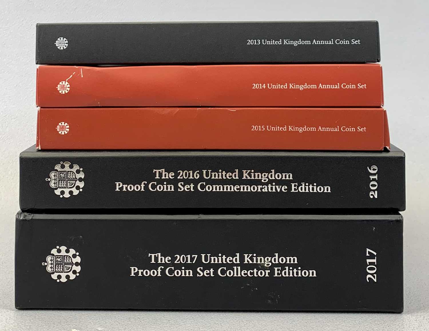 ROYAL MINT ANNUAL & PROOF COIN SETS x 5, 2013 set of 15 coins, 2014 set of 14 coins, 2015 set of - Image 7 of 7