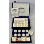 ROYAL MINT THE ROYAL FAMILY COMMEMORATIVE SILVER PROOF SET WITH OTHERS x 25, mainly with