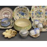 CABINET & OTHER CHINA ASSORTMENT, to include Royal Worcester shell dish, pattern 1404, Masons