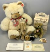 STEIFF SCOUTS CENTENARY BEAR 2007 LIMITED EDITION FROM THE DANBURY MINT, serial no. 0249, with