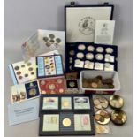 HISTORIC COINS OF GREAT BRITAIN, CROWNS & SOME OVERSEAS COINS GROUP, 79+ coins, to include 33