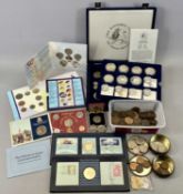 HISTORIC COINS OF GREAT BRITAIN, CROWNS & SOME OVERSEAS COINS GROUP, 79+ coins, to include 33