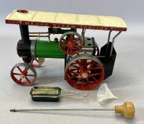 MAMOD TE1A LIVE STEAM TRACTION ENGINE, boxed