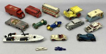 DINKY TOYS DIECAST SCALE MODEL VEHICLES, A COLLECTION, to include fire engine, Guy truck