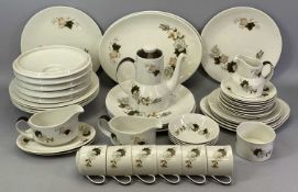 ROYAL DOULTON WESTWOOD PATTERN DINNER & TEA SERVICE, approx. 40 pieces