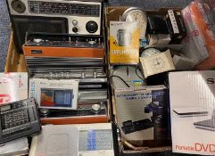ELECTRICAL GOODS, A MIXED PARCEL, including Roberts model R800 radio, Roberts model R25 radio,