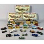 AIRFIX 1/72 MODEL KITS (3), Douglas AC-47 Gunship, all appear unused in original boxes, Corgi toys