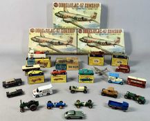 AIRFIX 1/72 MODEL KITS (3), Douglas AC-47 Gunship, all appear unused in original boxes, Corgi toys