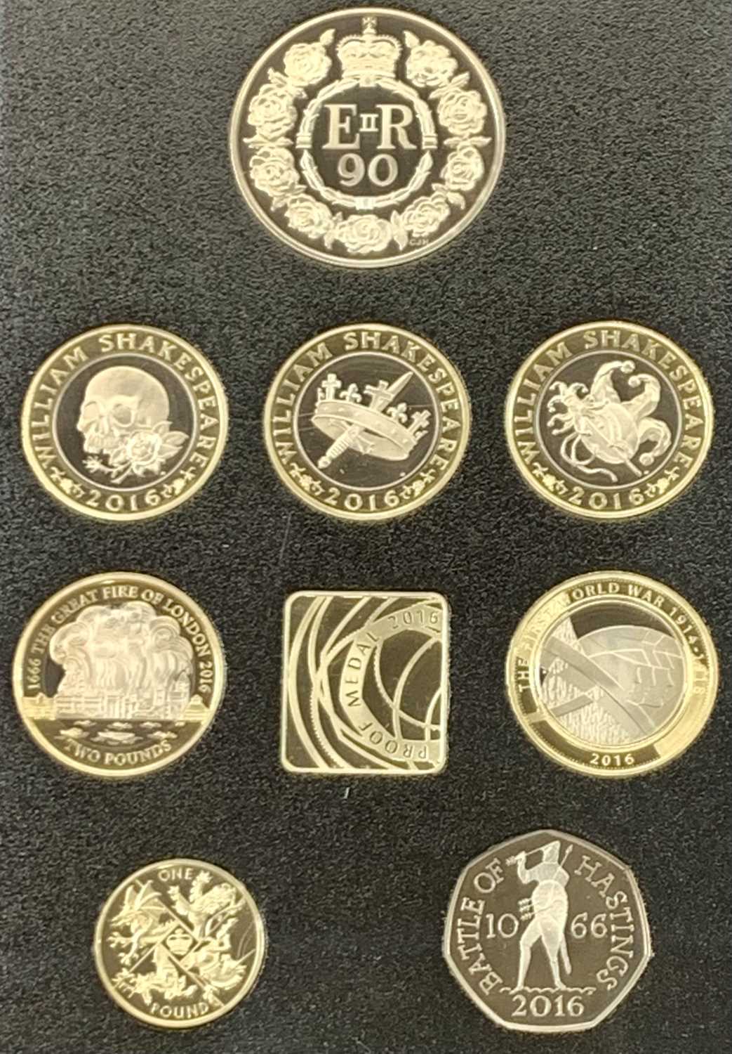 ROYAL MINT ANNUAL & PROOF COIN SETS x 5, 2013 set of 15 coins, 2014 set of 14 coins, 2015 set of - Image 2 of 7