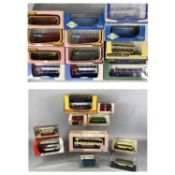 SCALE DIECAST BUS MODELS BY NORTHCORD, C'SM, OXFORD ETC x 22, boxed