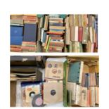 HARDBACK & SOFTBACK BOOKS, LARGE COLLECTION, various subjects including children's, contained in