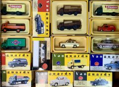 VANGUARDS DIECAST SCALE MODEL VEHICLES, commercials and cars (17)