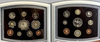 ROYAL MINT PROOF COIN SETS x 15, all appear mint in original presentation packs and cases, apart