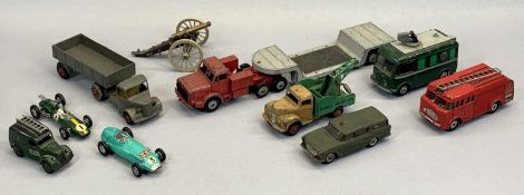DINKY TOYS & DINKY SUPERTOYS DIECAST VEHICLES, VARIOUS, 259 Fire Engine Commer, 968 TV Roving Eye,