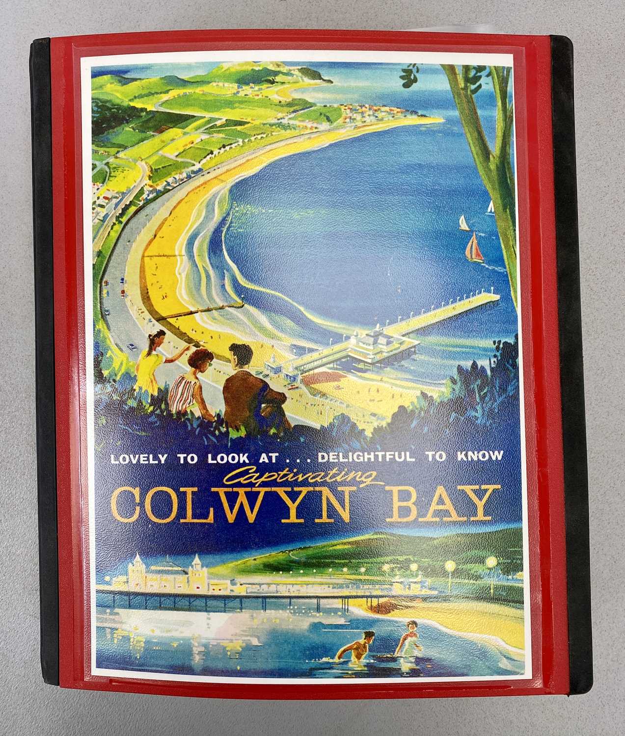 ALBUM OF VINTAGE EPHEMERA RELATING TO COLWYN BAY & OTHER LOCAL RESORTS, guidebooks, maps, ETC, and - Image 6 of 9